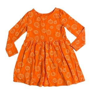 Little girls pumpkin Dress